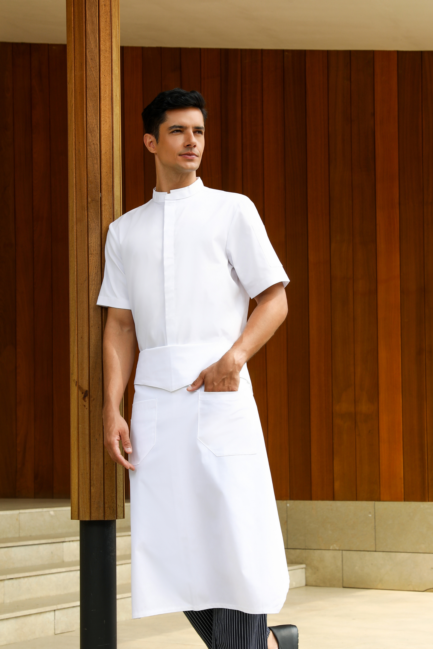 Berkley White Chef Jacket, Short Sleeve
