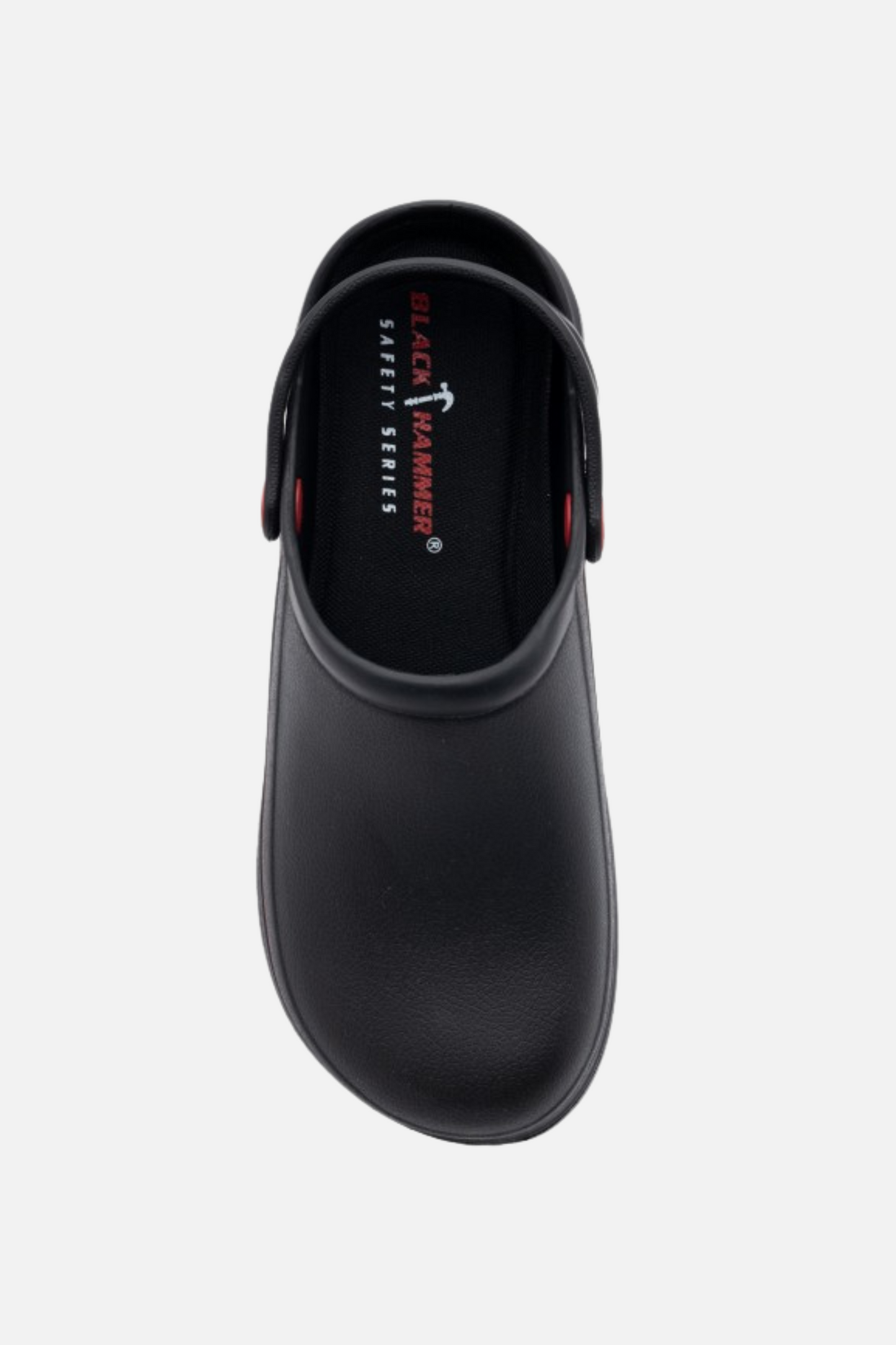 Black Hammer Safety Kitchen Clogs S085