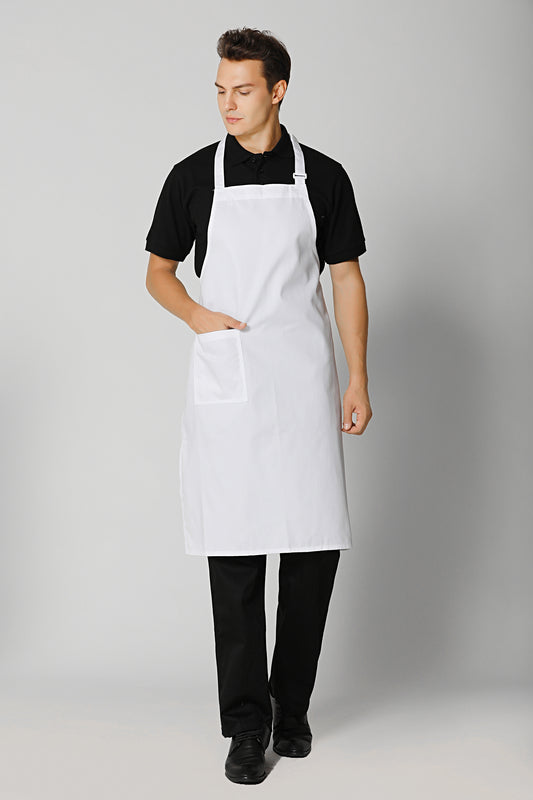 Kitchen Bib Apron White