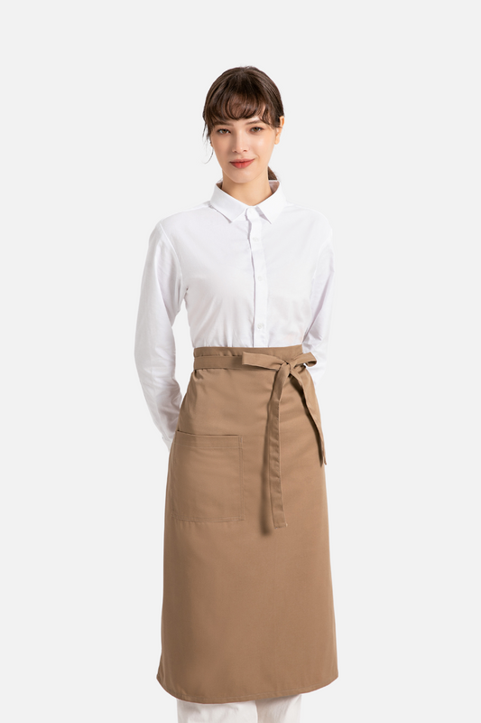 Kitchen Half Apron Khaki