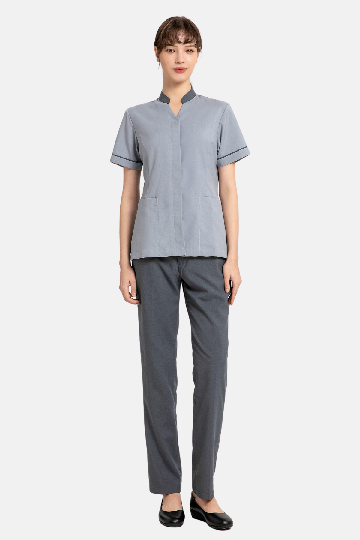 Rae Grey Housekeeping Blouse, Female