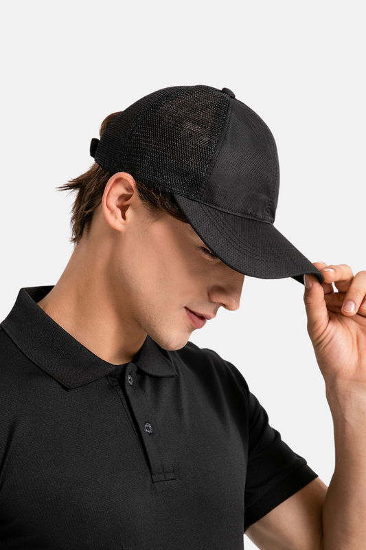 Ryder Performance Airy Baseball Cap Black