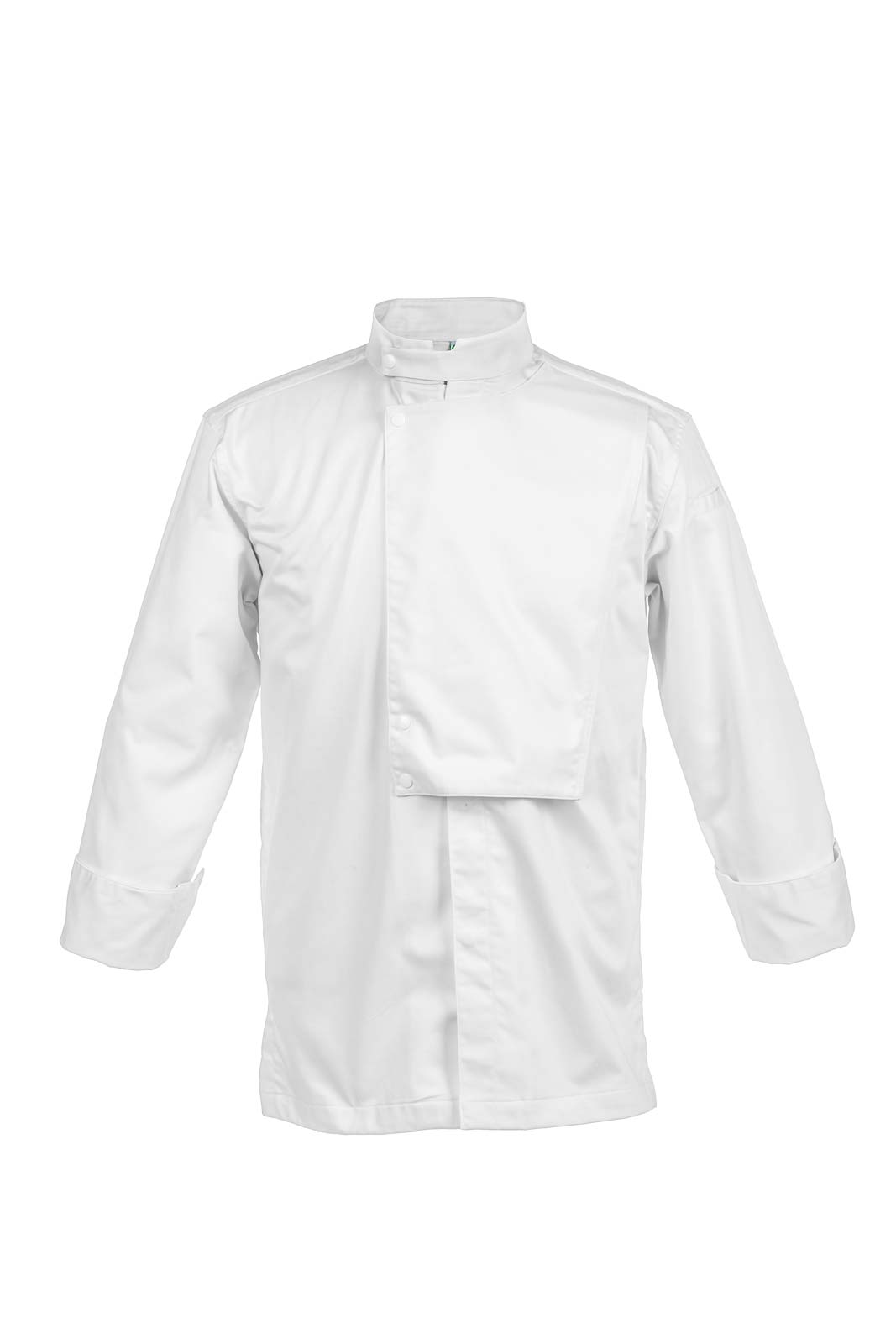 Clover White Chef Jacket, Long Sleeve