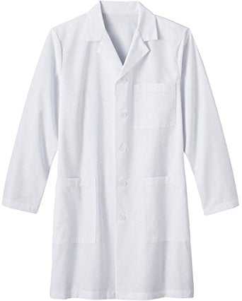 Laboratory Coat Long Sleeve White