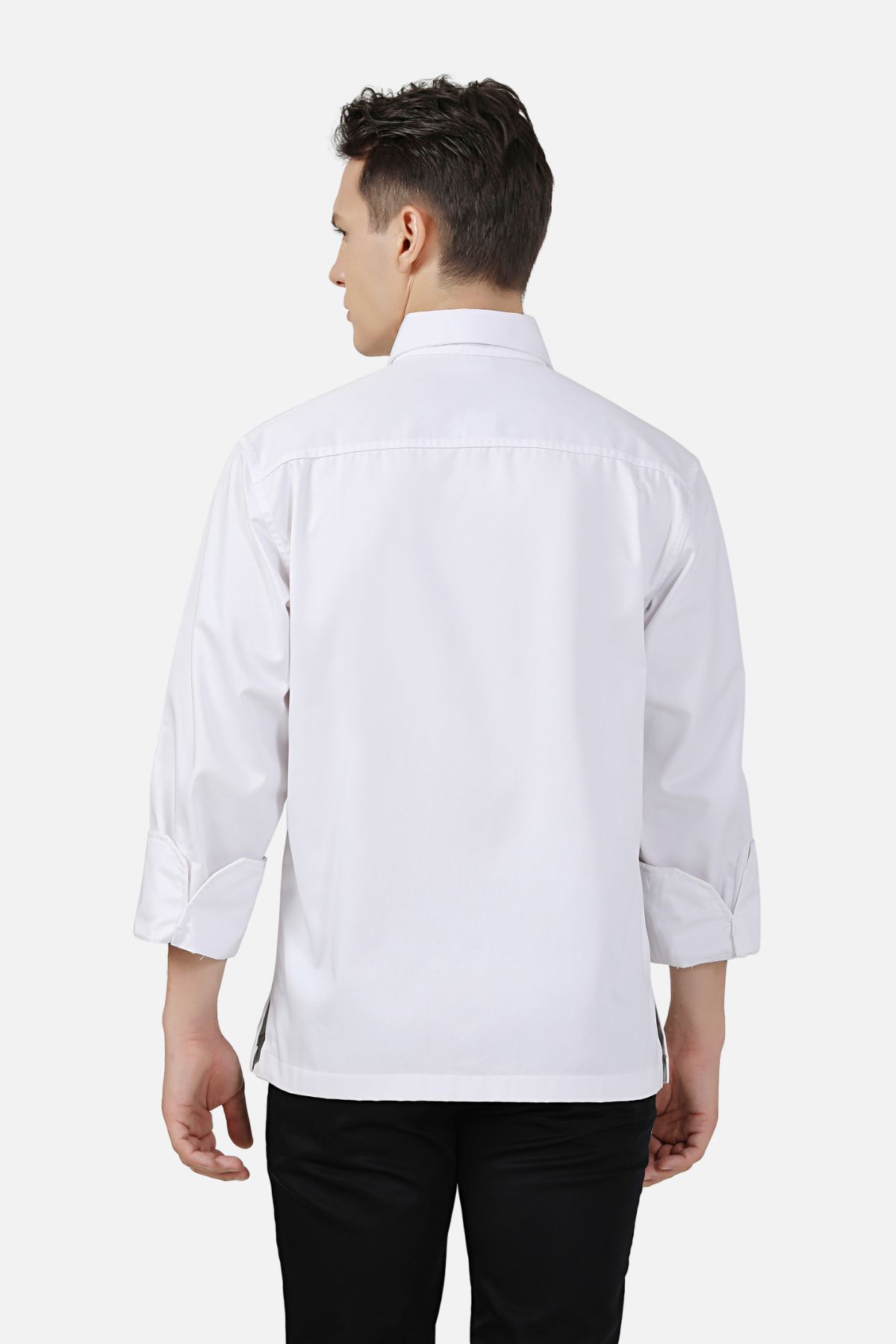 Mission White Chef Jacket, Long Sleeve