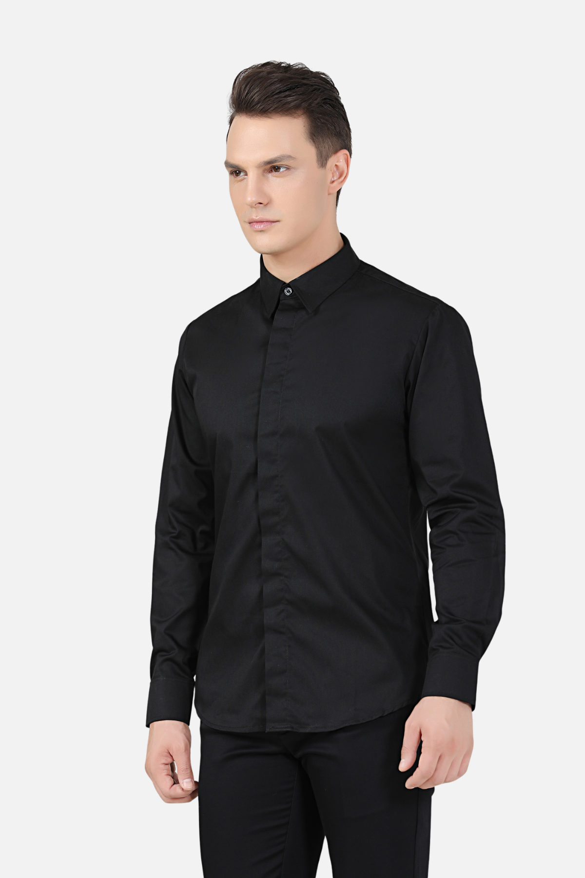 Unisex Black Shirt, Long Sleeve