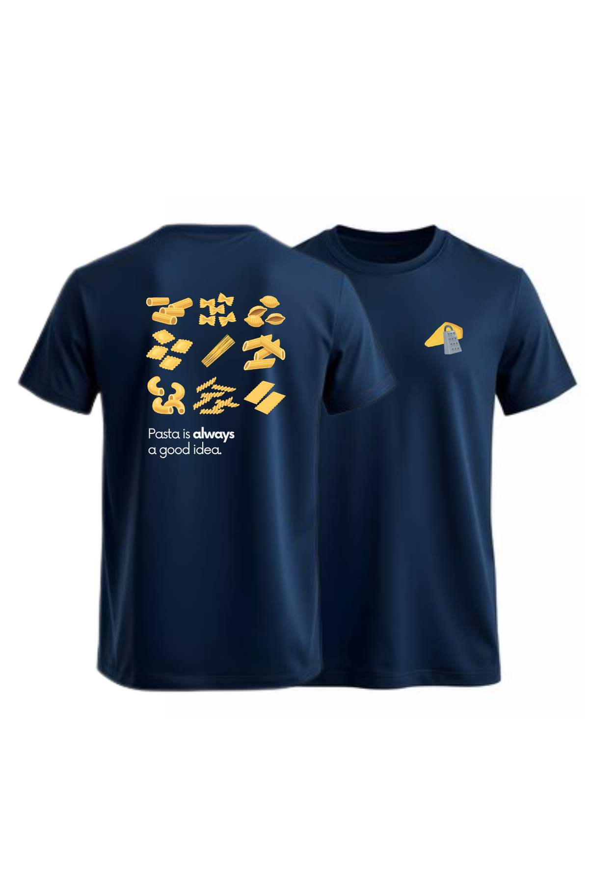 Pasta Life Navy Blue T-Shirt