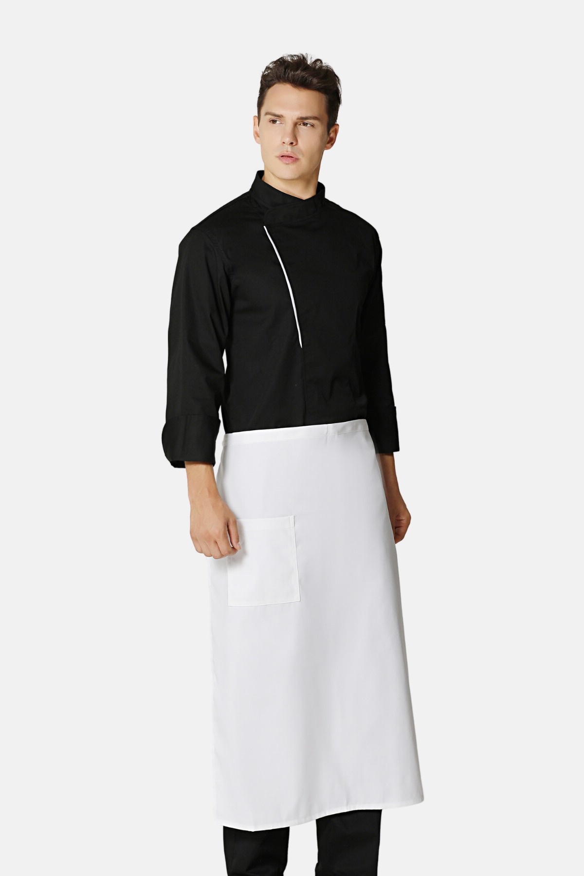 White Chef Apron 31"