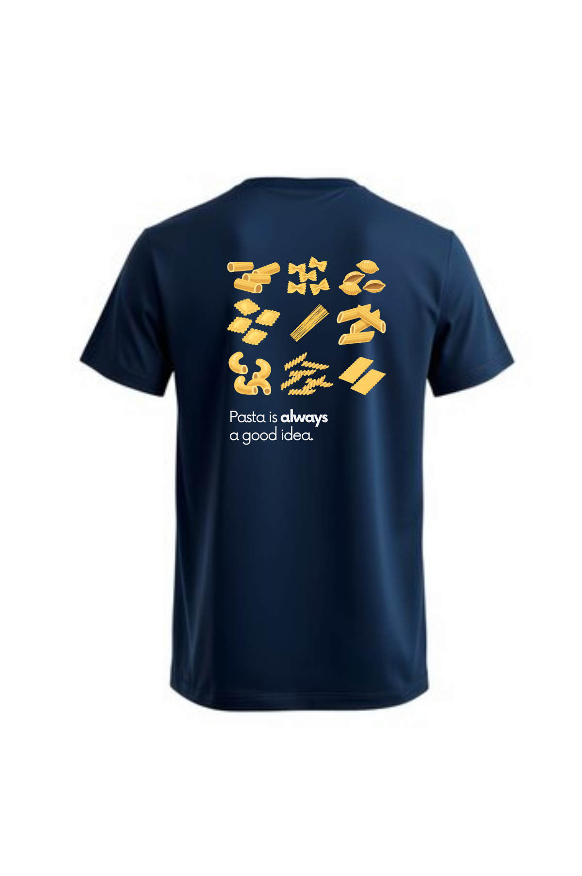 Pasta Life Navy Blue T-Shirt