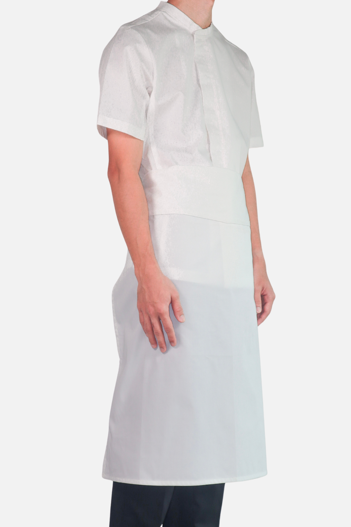 White Flap Chef Apron
