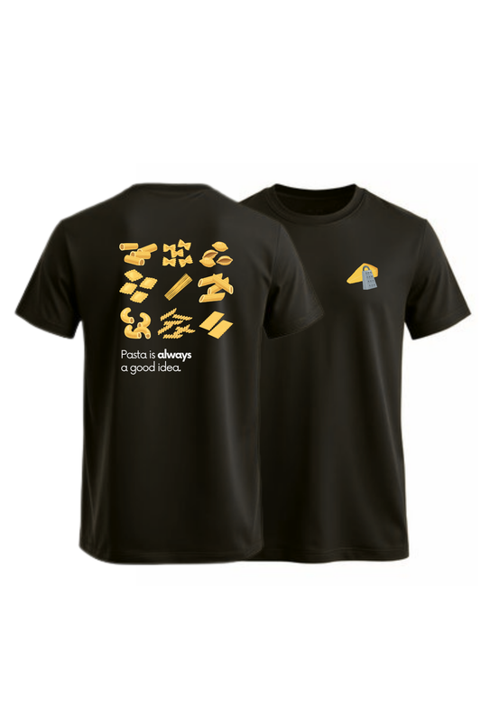 Pasta Life Black T-Shirt