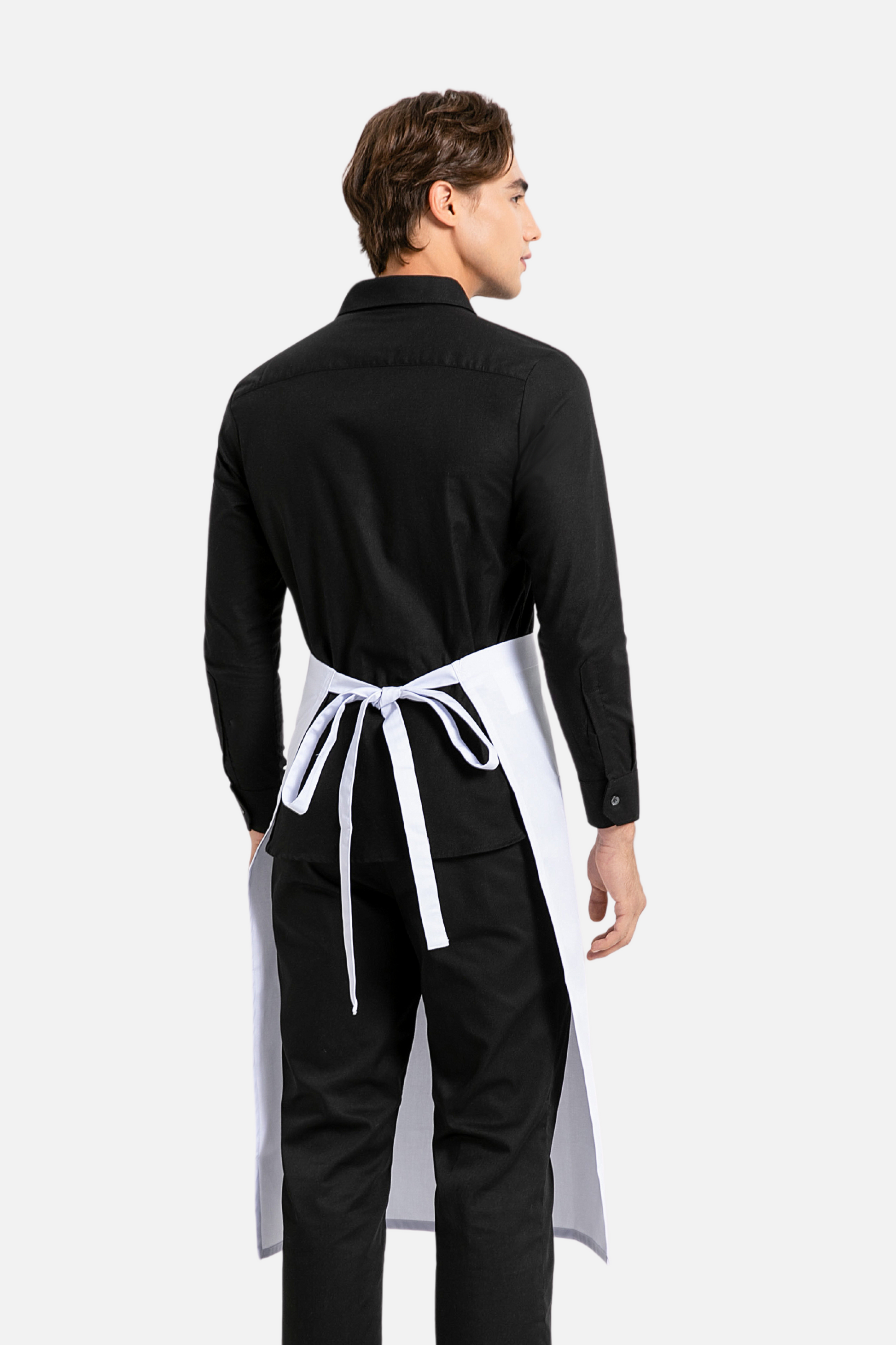 White Chef Half Apron