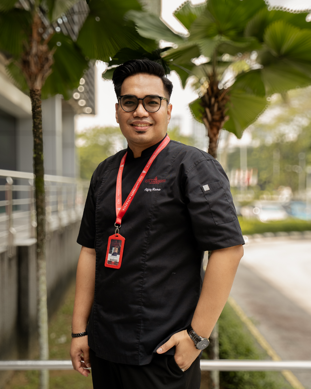 Banyan Black Short Sleeve Chef Jacket
