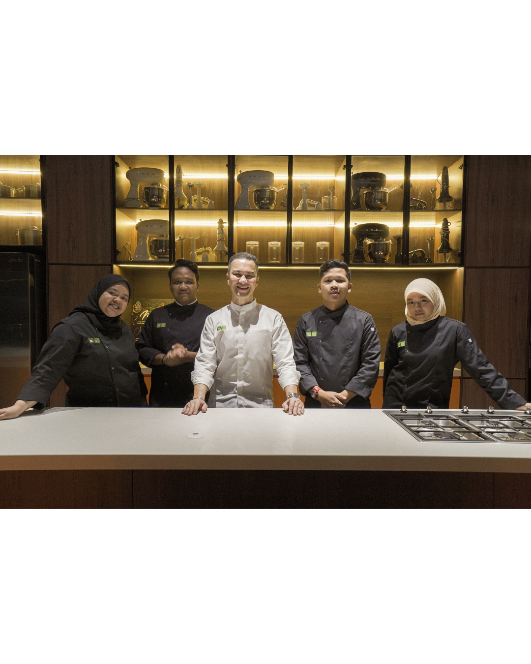 Bennett White Long Sleeve Chef Jacket