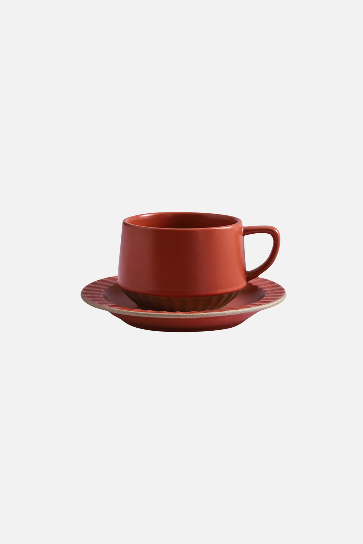 Cappucino Red Mugs