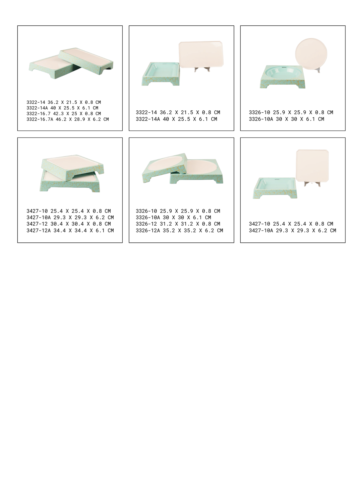 Dinnerware Crack Series