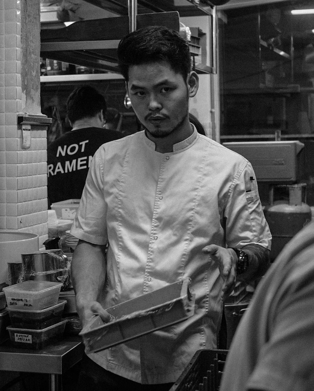 Fifty Tales Mint Chef Jacket_1