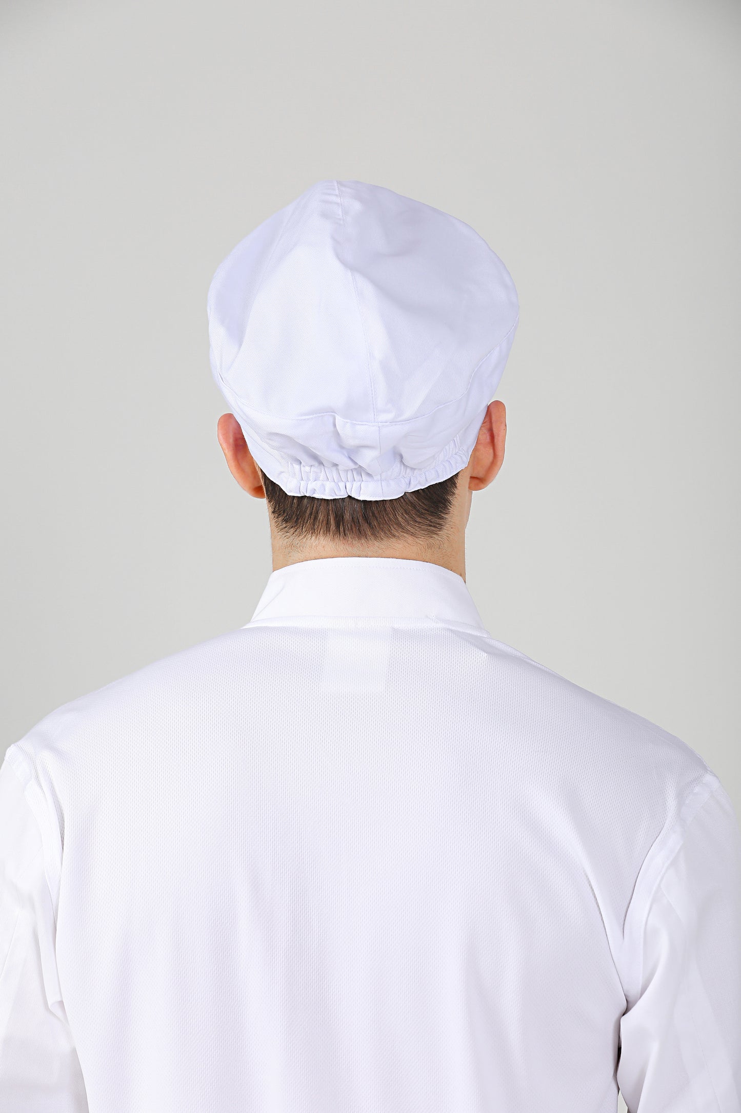Kitchen Freesia White Chef Beanie, No Vent