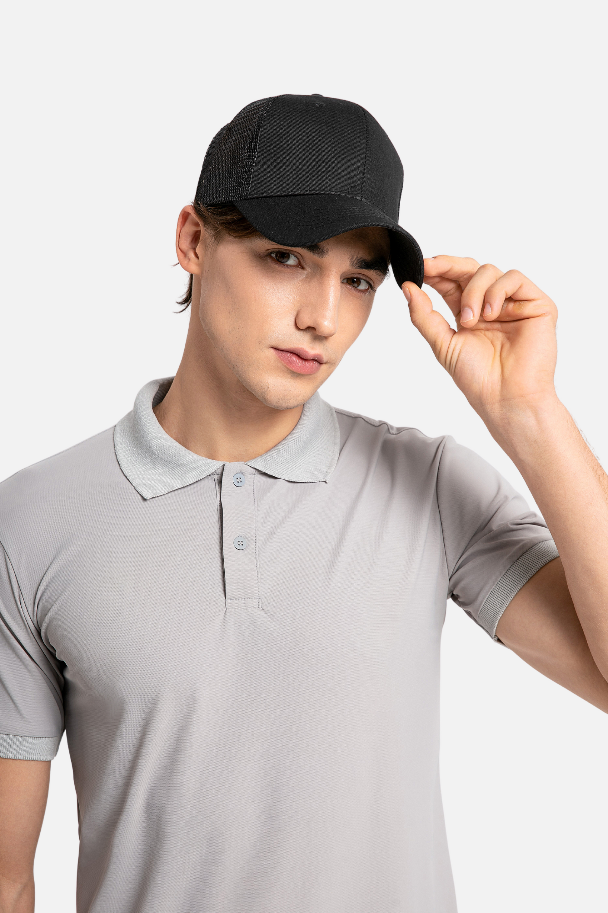 Rory Performance Airy Black Baseball Cap