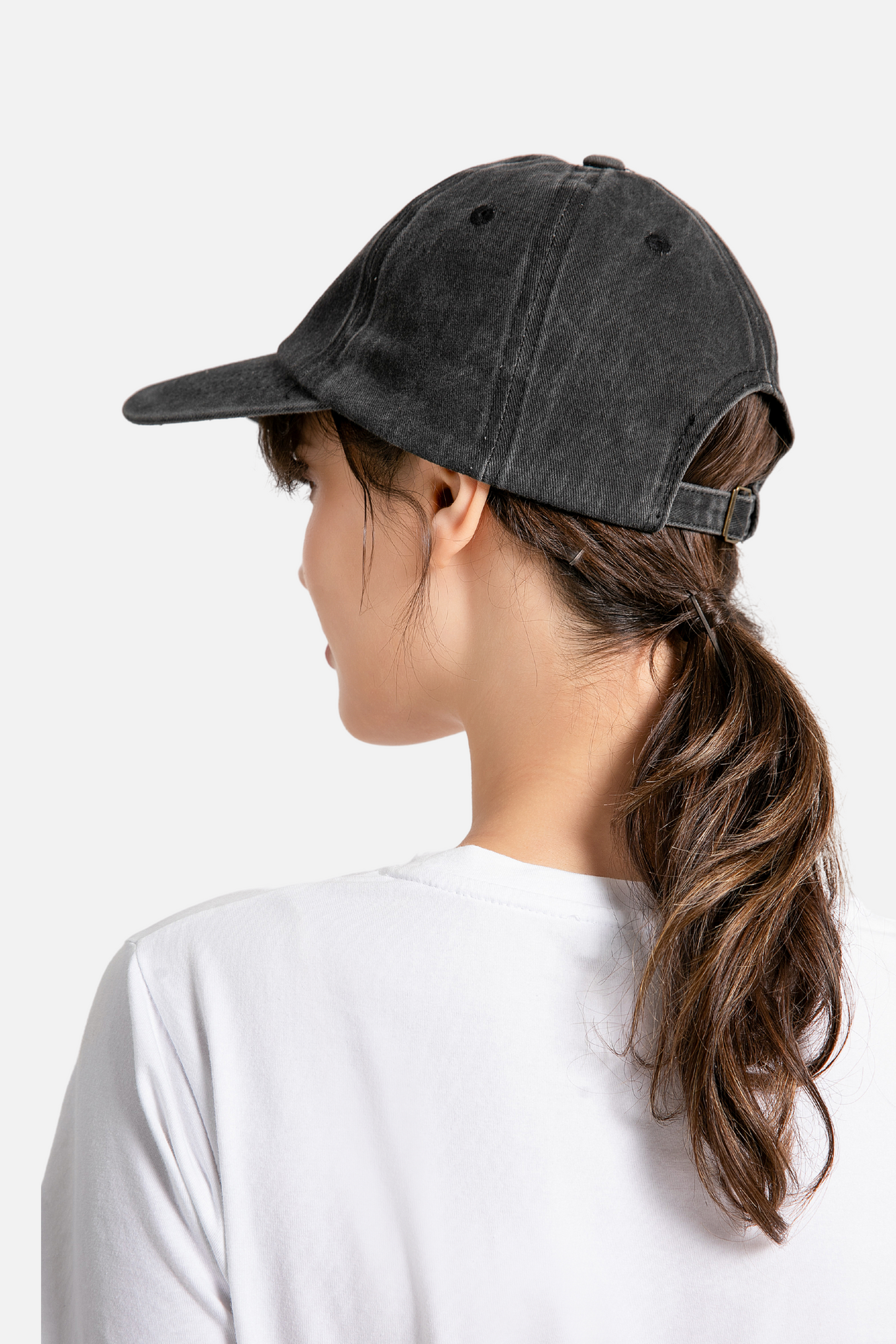 Ryder Washed Cap Black