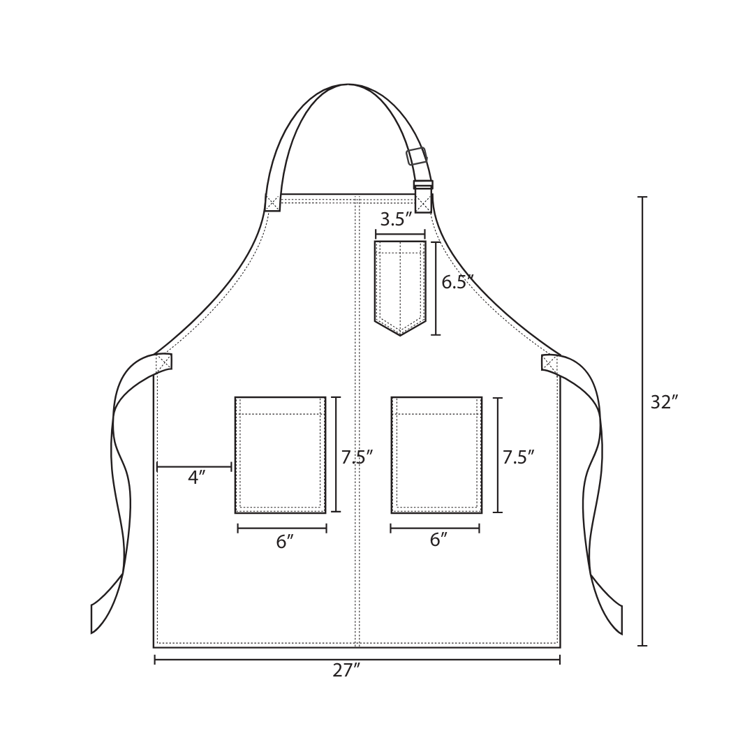 Taylor Blue Denim Apron - GreenChef by GC Collective – GreenChef Sdn. Bhd.