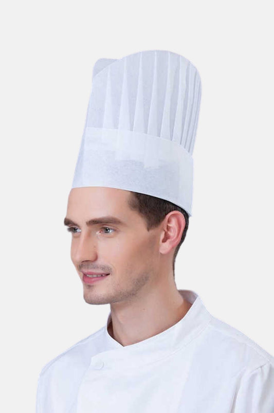 Disposable Chef Hat White