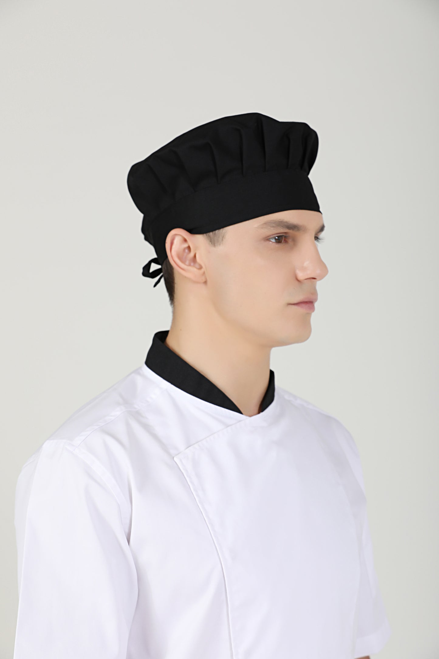 Kitchen Chef Toque Poppy Black