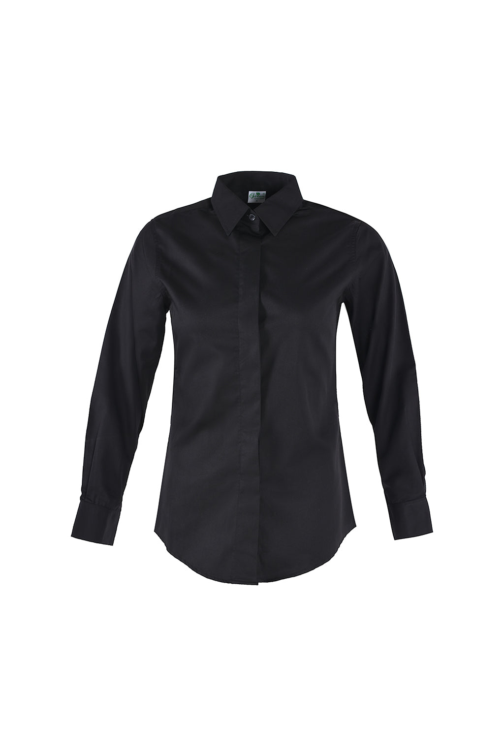 Service Shirt Long Sleeve Black Female