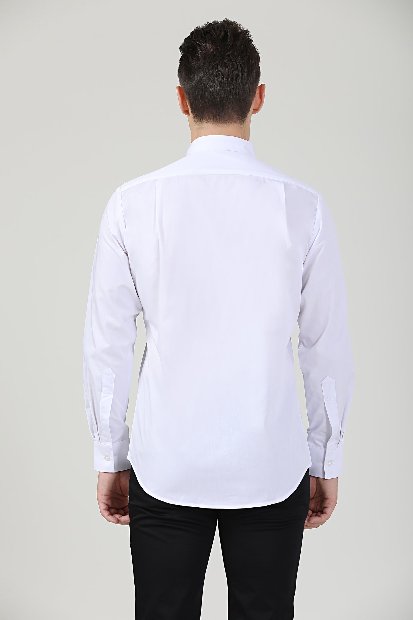 Service Shirt Long Sleeve White Unisex